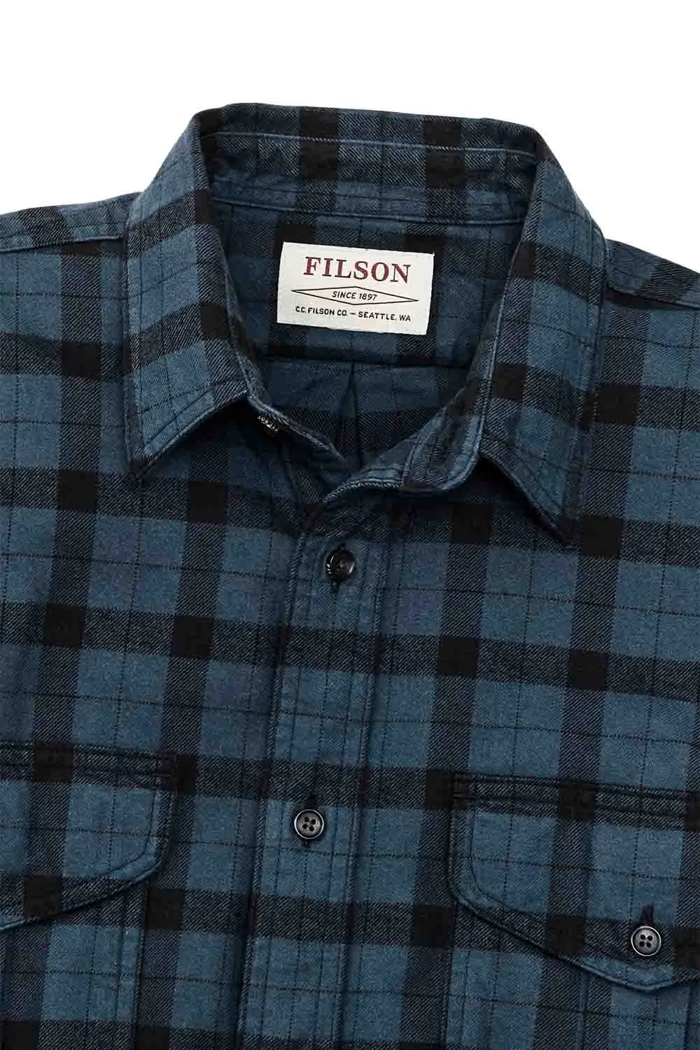 ALASKAN GUIDE SHIRT Midnight/Black sold by REVOLVR Menswear product image thumbnail 3