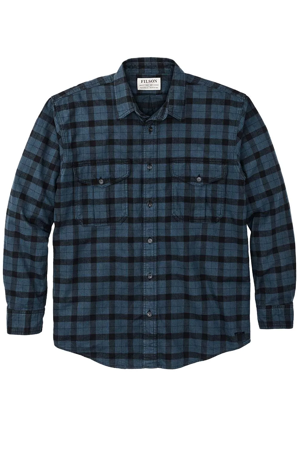 ALASKAN GUIDE SHIRT Midnight/Black sold by REVOLVR Menswear