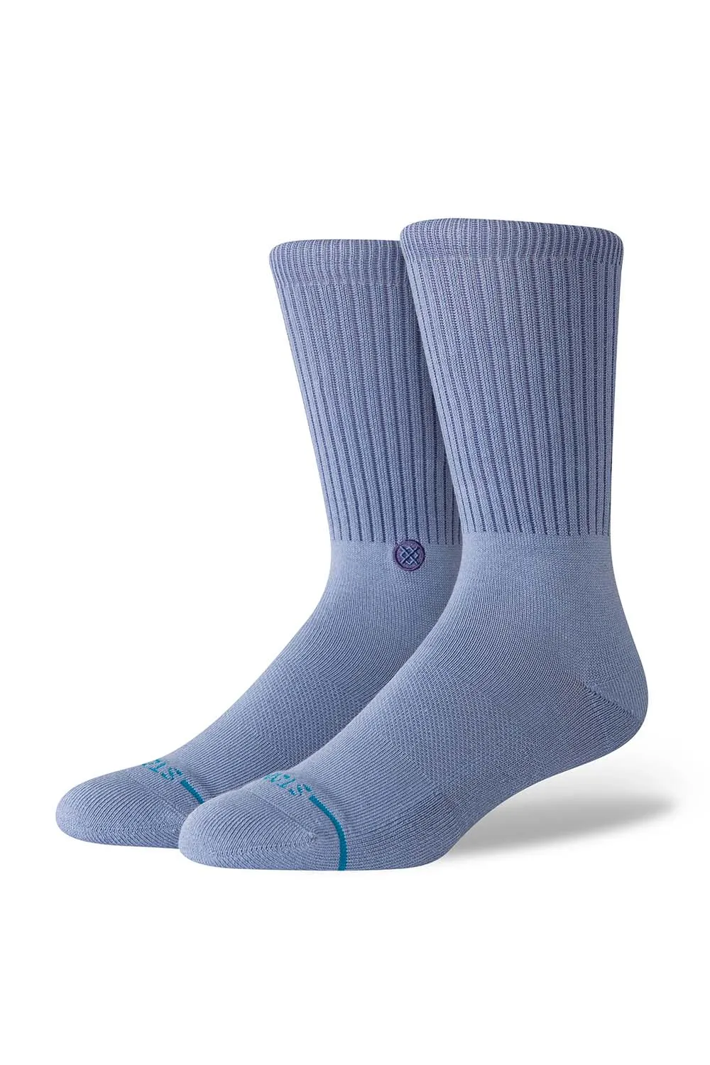 ICON POP CREW Stone Blue sold by REVOLVR Menswear