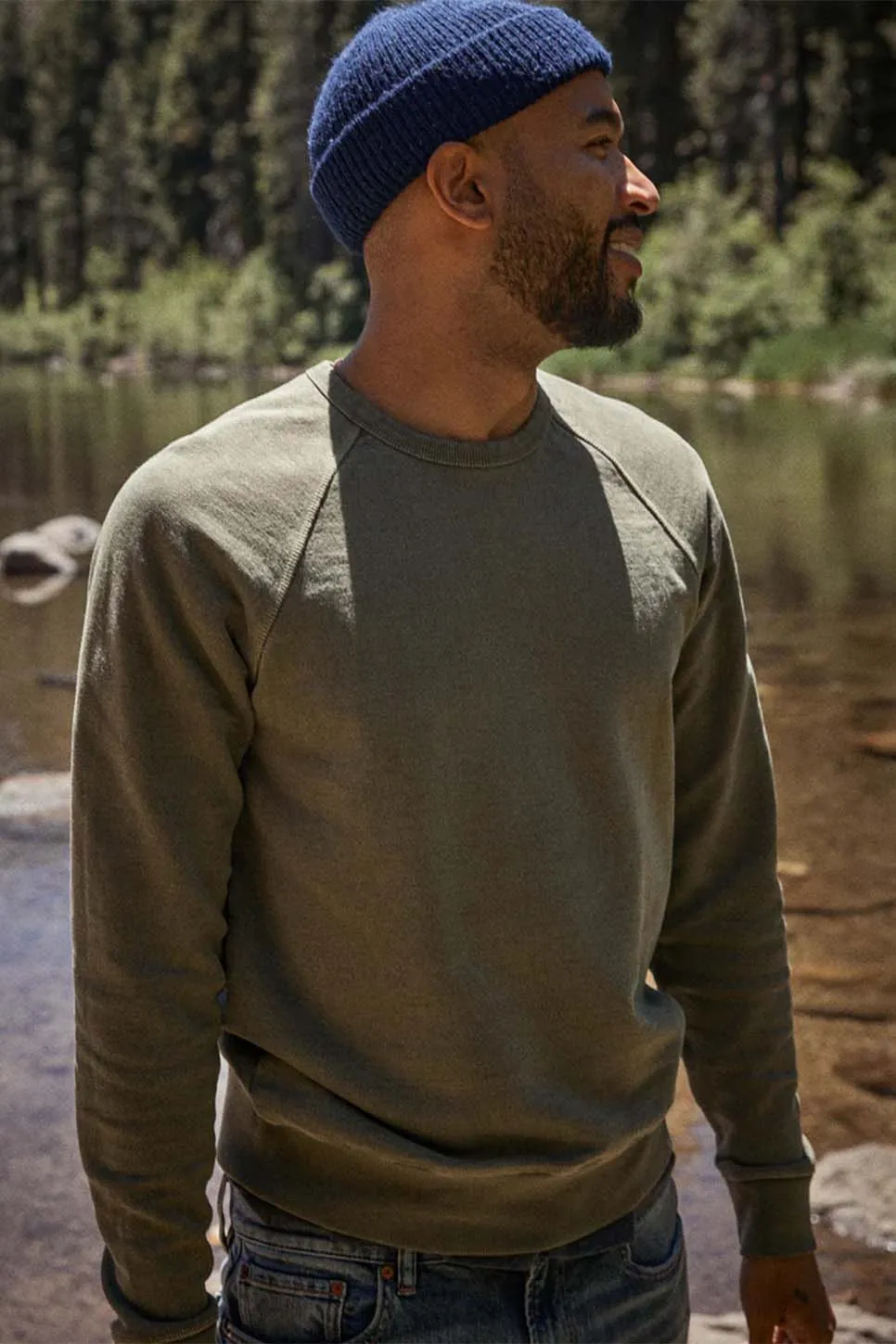 SUR SWEATSHIRT Olive Branch sold by REVOLVR Menswear product image thumbnail 2