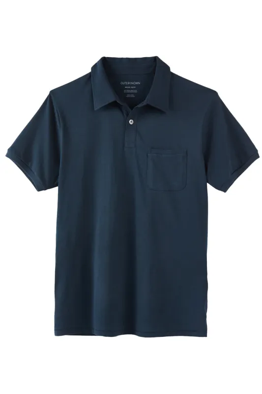 SOJOURN POLO Indigo sold by REVOLVR Menswear