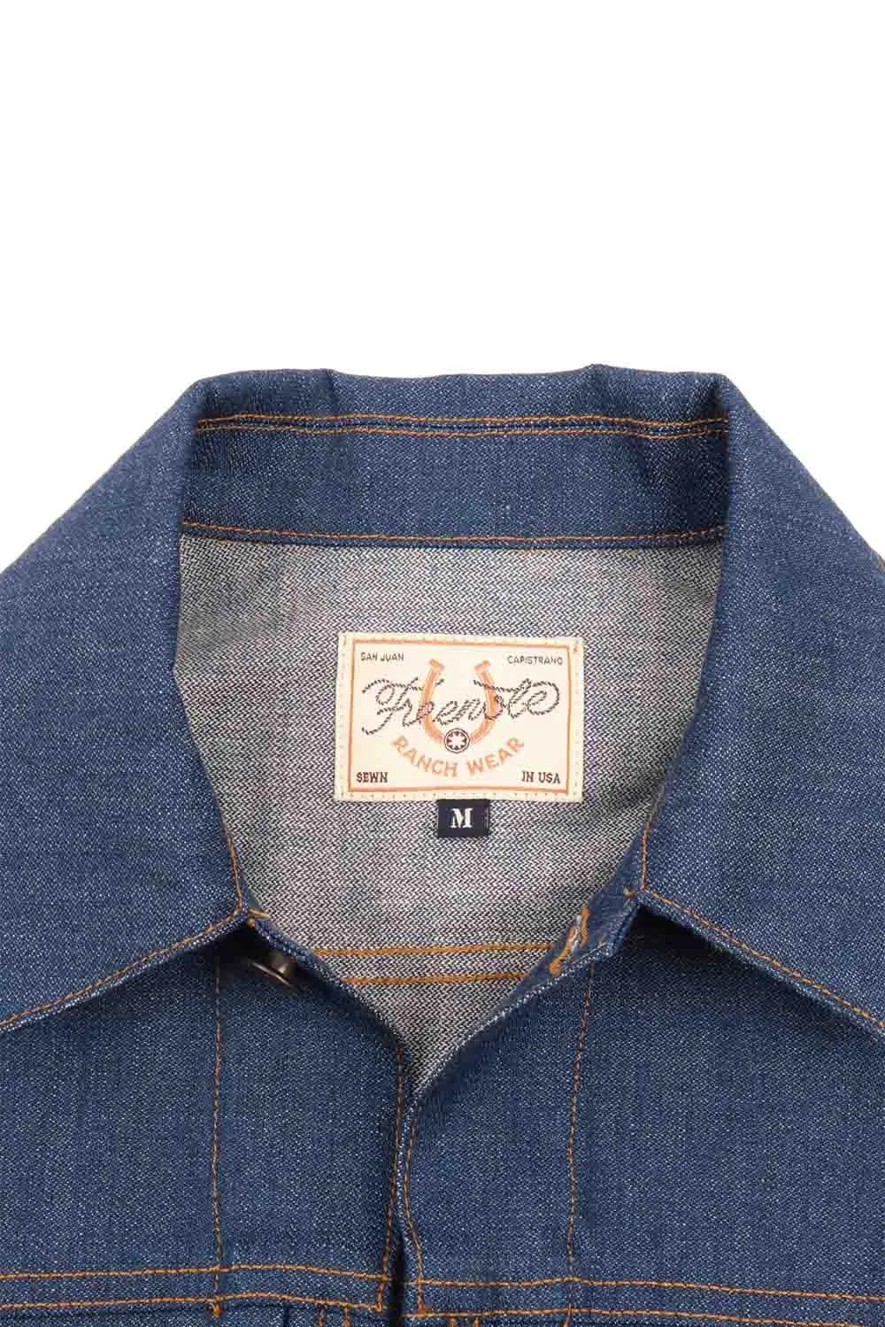 FARO JACKET 12oz Vintage Blue sold by REVOLVR Menswear product image thumbnail 3