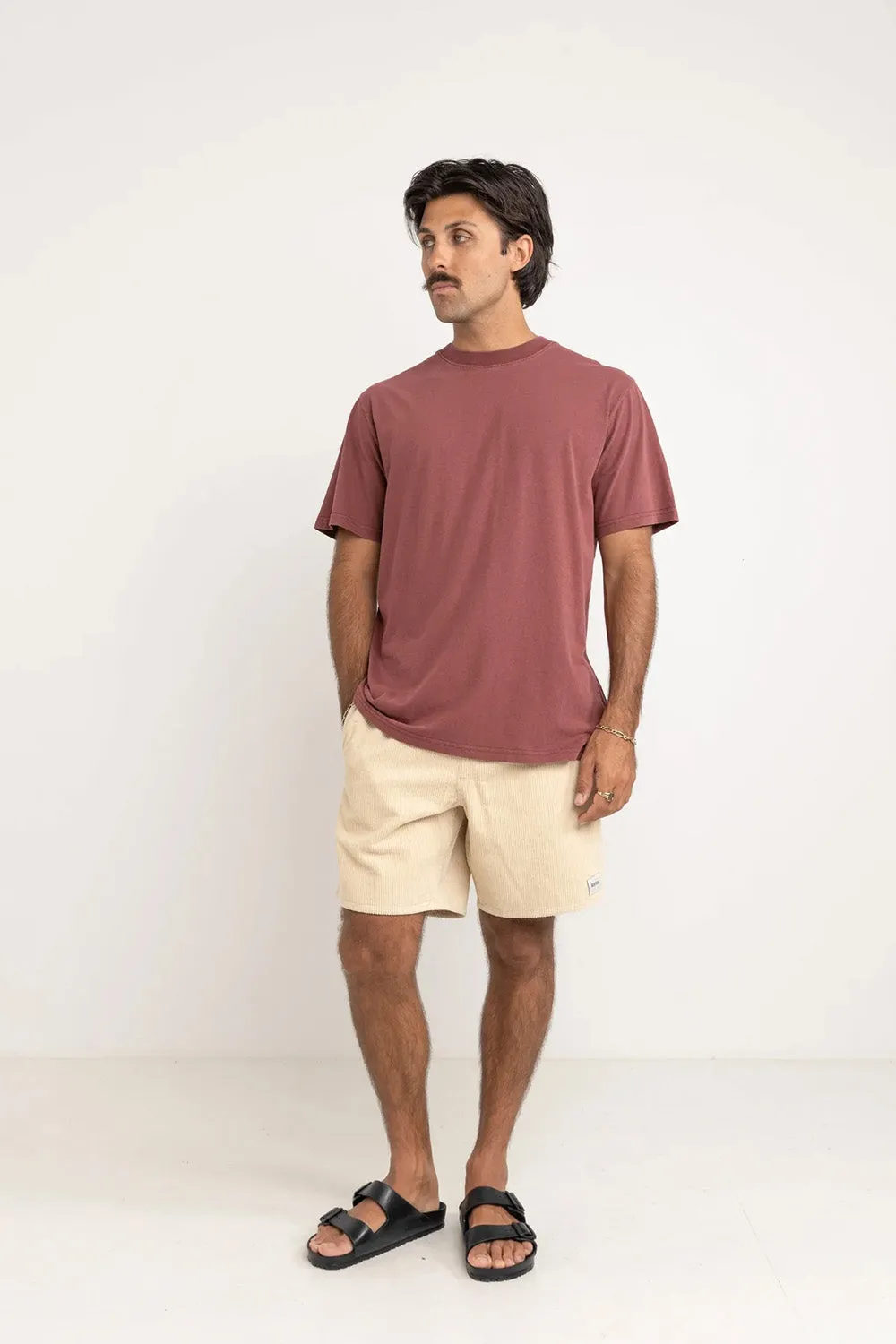 CLASSIC VINTAGE TEE Merlot sold by REVOLVR Menswear product image thumbnail 4