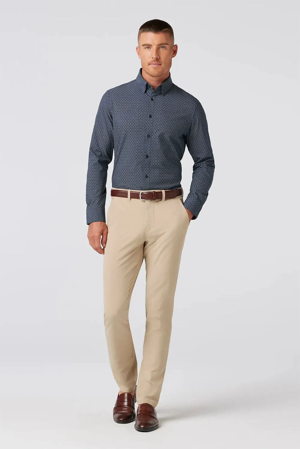 LEEWARD LS Navy Diamond sold by REVOLVR Menswear product image thumbnail 2