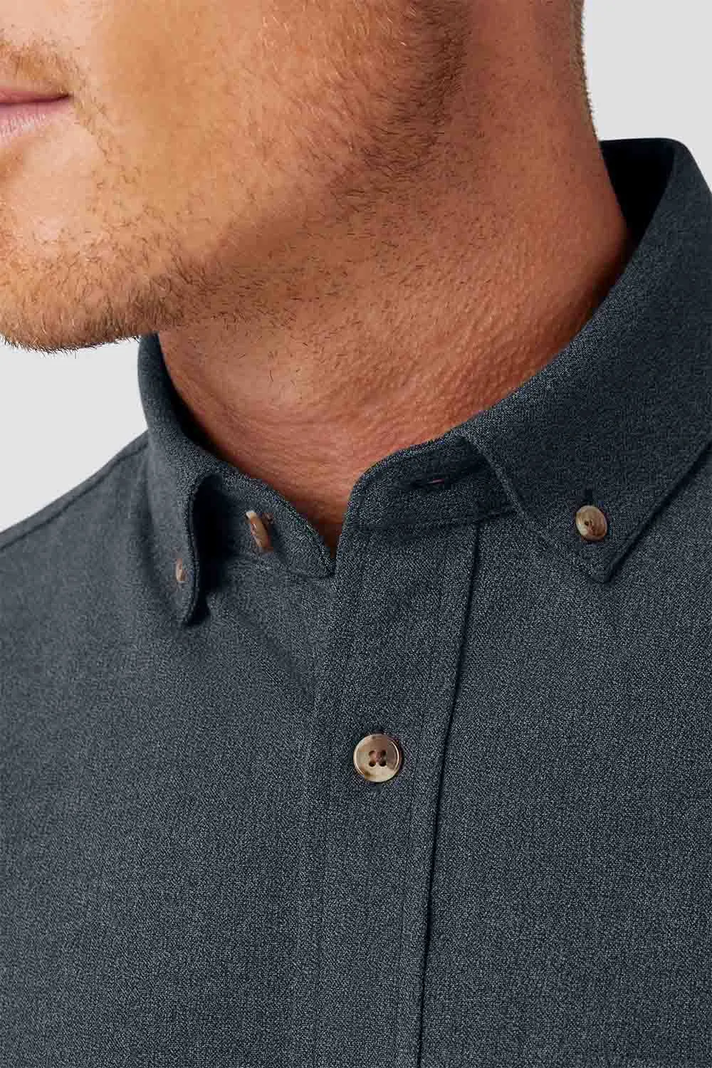 CITY FLANNEL Navy Heather sold by REVOLVR Menswear product image thumbnail 4