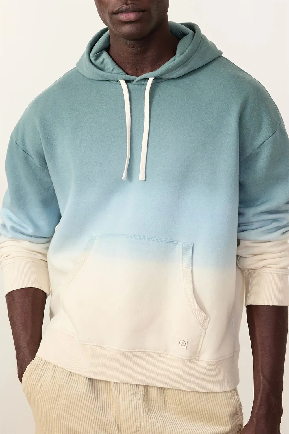 CLOUD 9 FLEECE HOODIE Cool Ombre sold by REVOLVR Menswear product image thumbnail 2