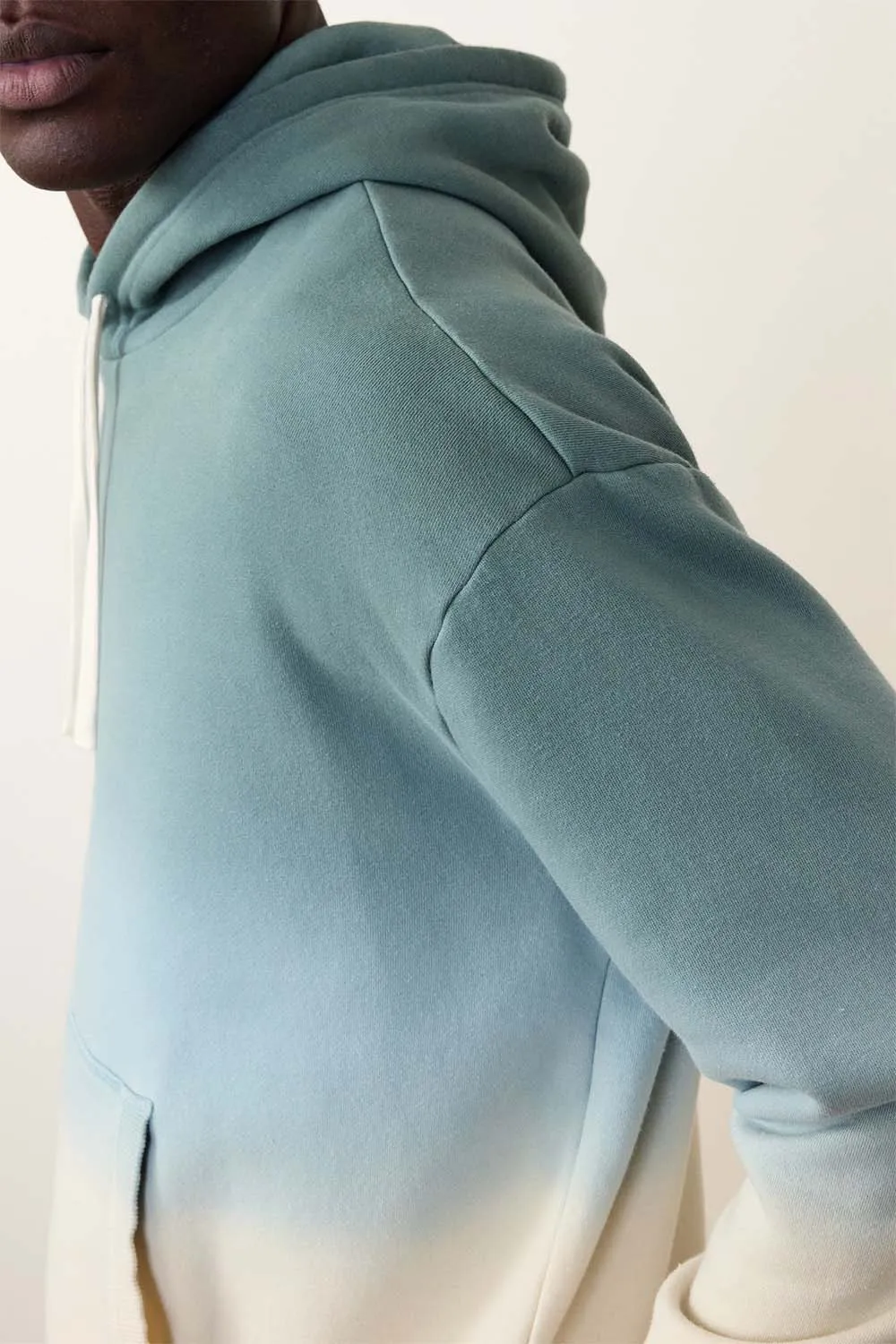 CLOUD 9 FLEECE HOODIE Cool Ombre sold by REVOLVR Menswear product image thumbnail 5