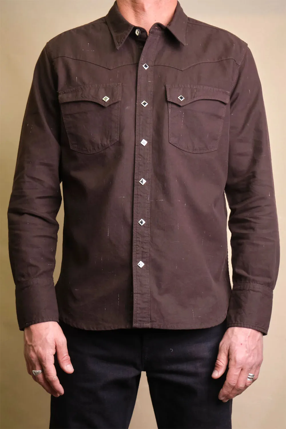 CALICO LS Chocolate sold by REVOLVR Menswear product image thumbnail 2