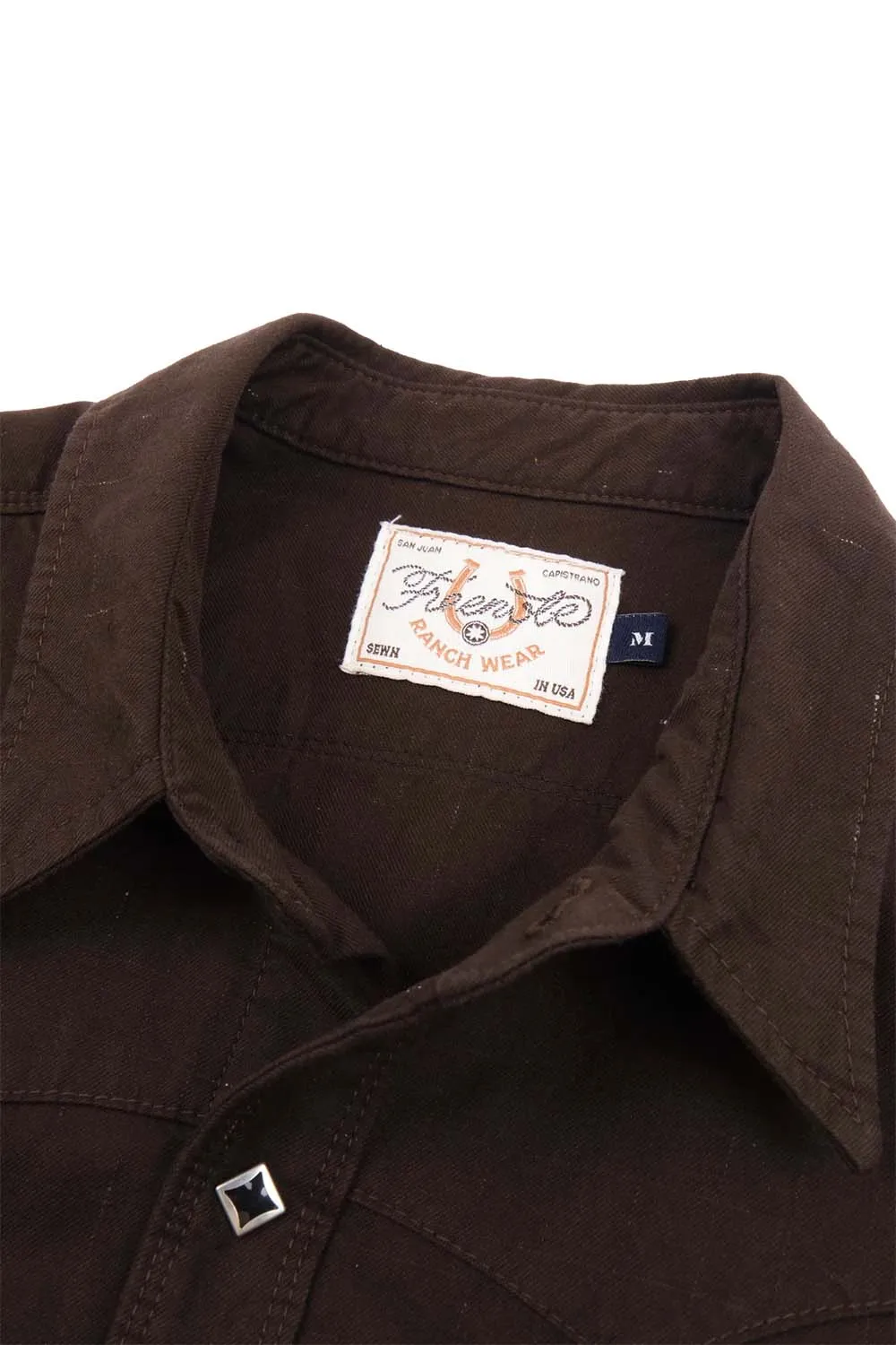 CALICO LS Chocolate sold by REVOLVR Menswear product image thumbnail 3