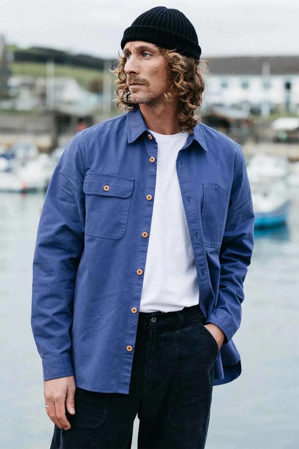 EDDYSTONE SHIRT Midnight sold by REVOLVR Menswear product image thumbnail 3