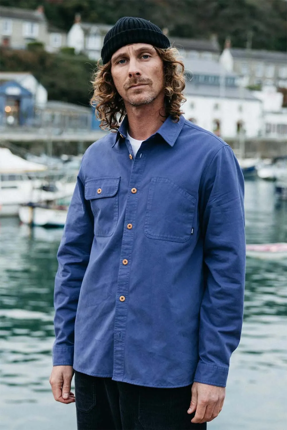 EDDYSTONE SHIRT Midnight sold by REVOLVR Menswear product image thumbnail 2