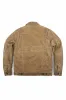 WAXED RIDERS JACKET - TOBACCO/BLACK sold by REVOLVR Menswear
