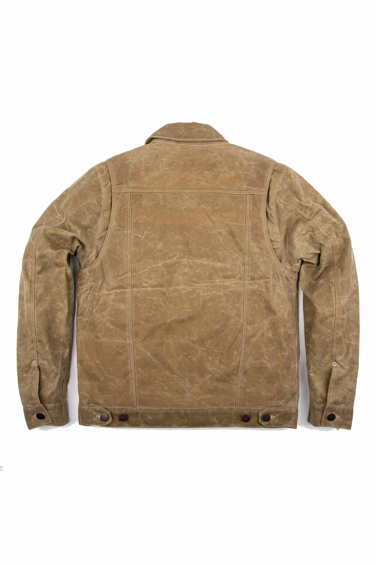 WAXED RIDERS JACKET - TOBACCO/BLACK sold by REVOLVR Menswear product image thumbnail 3