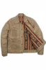 WAXED RIDERS JACKET - TOBACCO/BLACK sold by REVOLVR Menswear