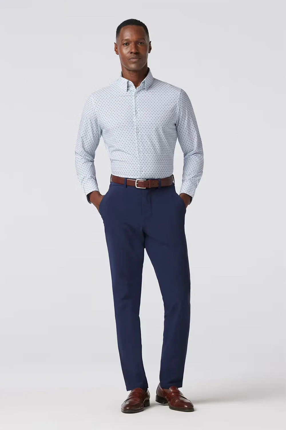 LEEWARD LS Sky Dotted Leaf sold by REVOLVR Menswear product image thumbnail 2