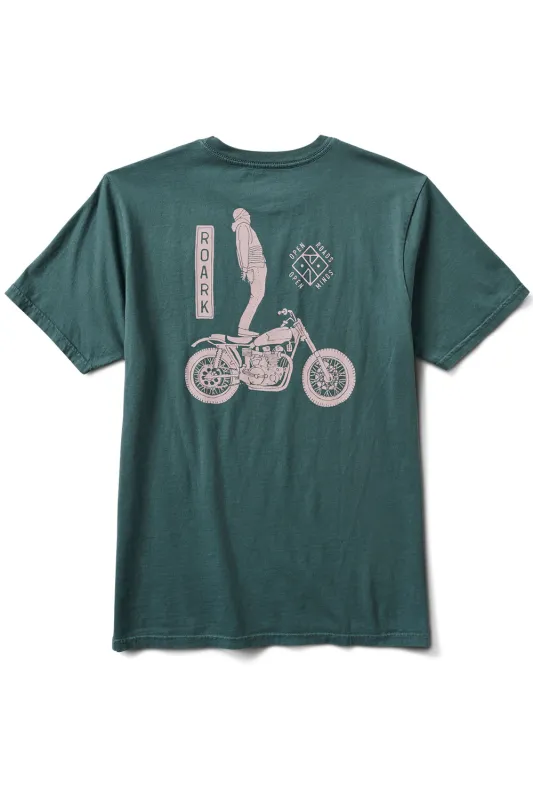 GHOSTRIDER TEE Forest sold by REVOLVR Menswear