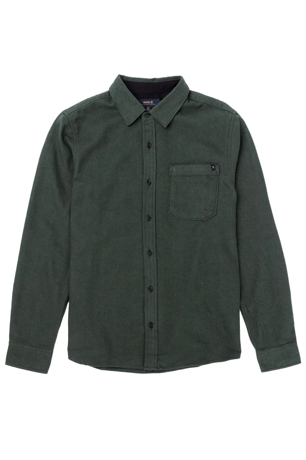 CROSSROADS FLANNEL Forest sold by REVOLVR Menswear