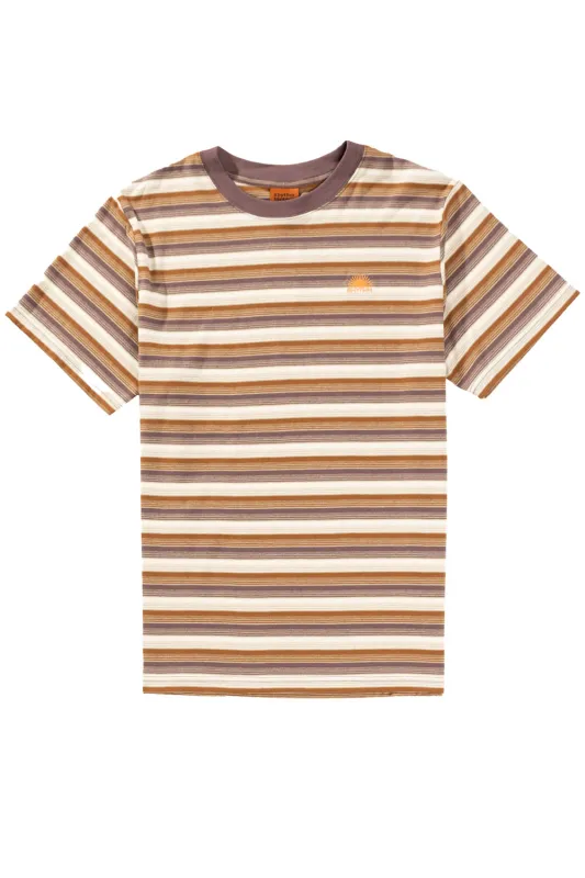 VINTAGE STRIPE TEE Cedar made by Rhythm.