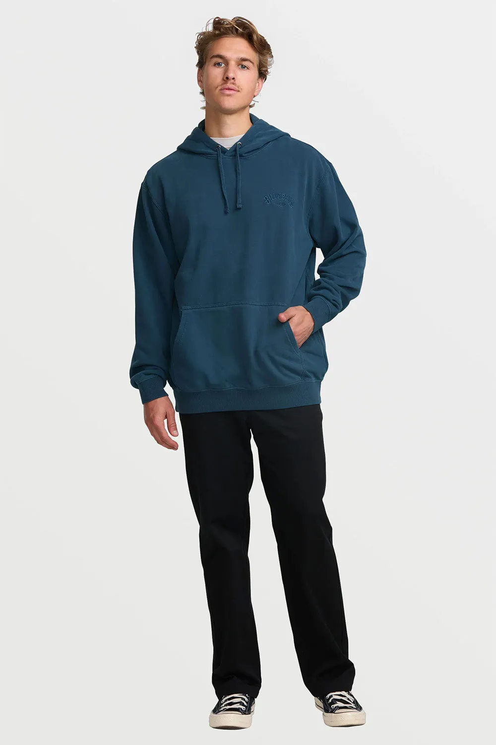 WAVE WASHED PULLOVER Midnight sold by REVOLVR Menswear product image thumbnail 5