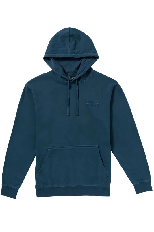 WAVE WASHED PULLOVER Midnight sold by REVOLVR Menswear