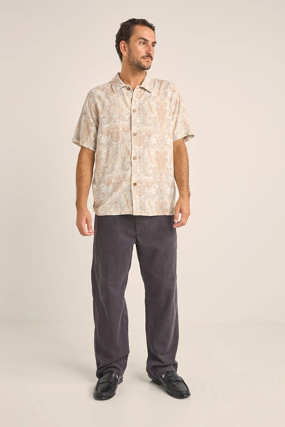 CORD TROUSER - CHARCOAL sold by REVOLVR Menswear product image thumbnail 2