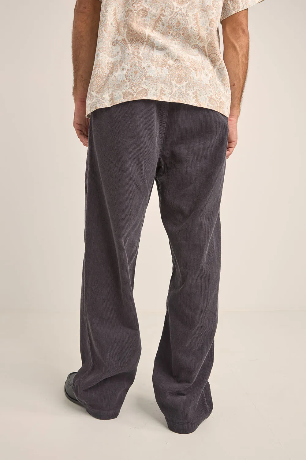 CORD TROUSER - CHARCOAL sold by REVOLVR Menswear product image thumbnail 4