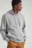RECYCLED PULLOVER HOODIE Heather Grey sold by REVOLVR Menswear