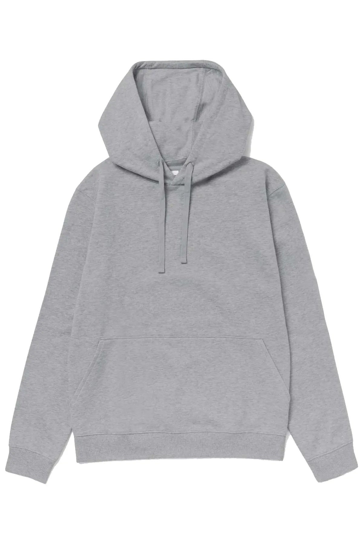 RECYCLED PULLOVER HOODIE Heather Grey sold by REVOLVR Menswear