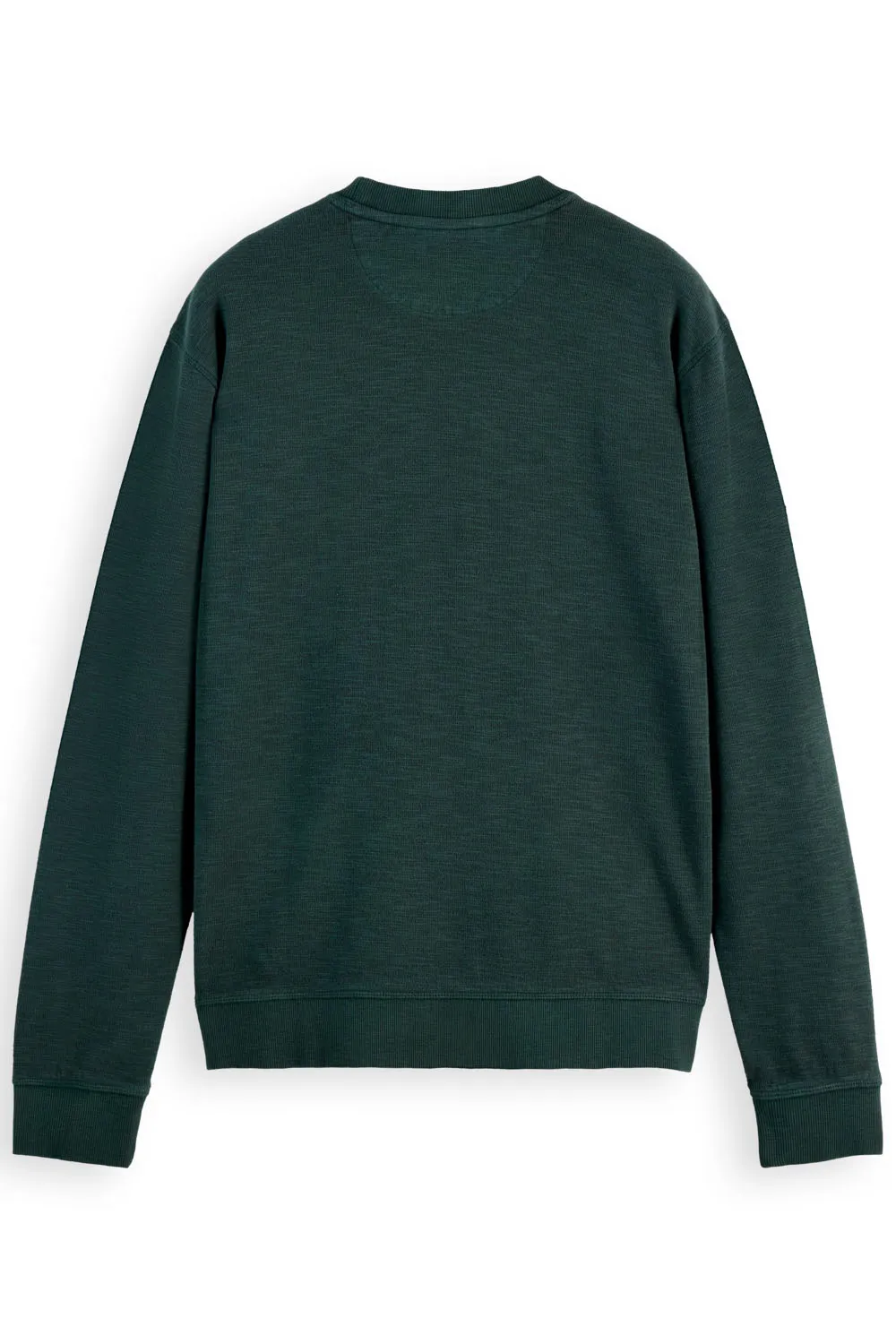 GARMENT DYE SWEATSHIRT Amsterdam Green sold by REVOLVR Menswear product image thumbnail 2