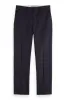 OTIS CHINO Dk Grey Melange Pinstripe sold by REVOLVR Menswear