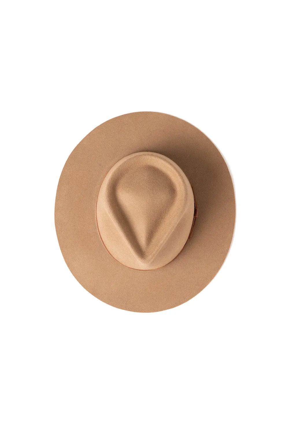 DYLAN HAT W/ LEATHER BOW Camel sold by REVOLVR Menswear product image thumbnail 3