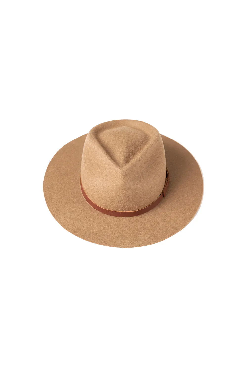 DYLAN HAT W/ LEATHER BOW Camel sold by REVOLVR Menswear product image thumbnail 2