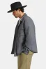 RENO FEDORA Black/Black sold by REVOLVR Menswear