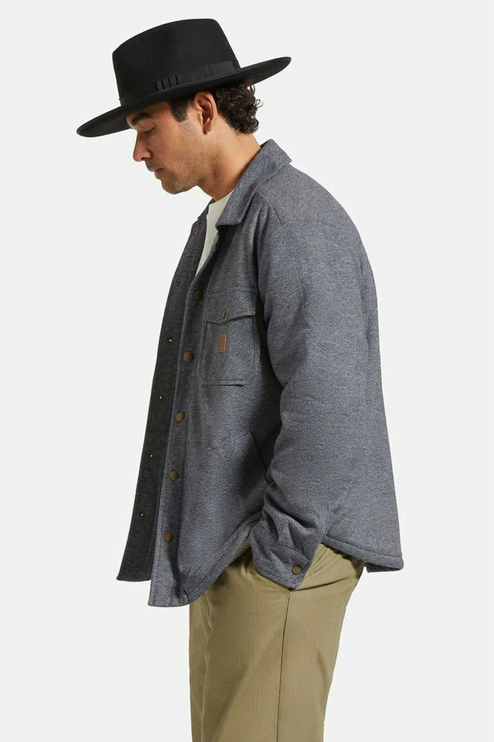 RENO FEDORA Black/Black sold by REVOLVR Menswear product image thumbnail 5