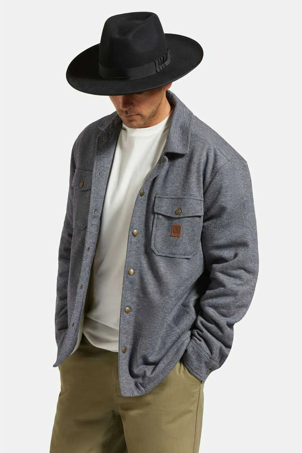 RENO FEDORA Black/Black sold by REVOLVR Menswear product image thumbnail 4