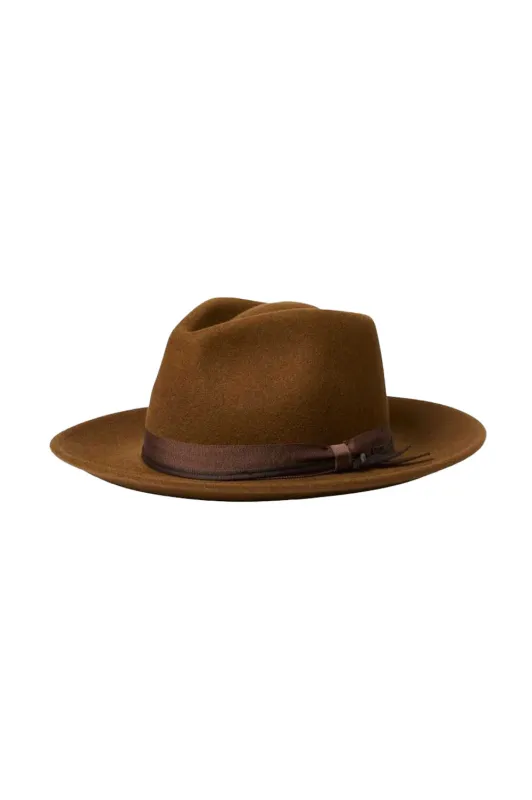 DAYTON CONVERTABRIM RANCHER HAT Coffee/Brown sold by REVOLVR Menswear