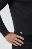 PONTO PERFORMANCE CREW Black Heather sold by REVOLVR Menswear