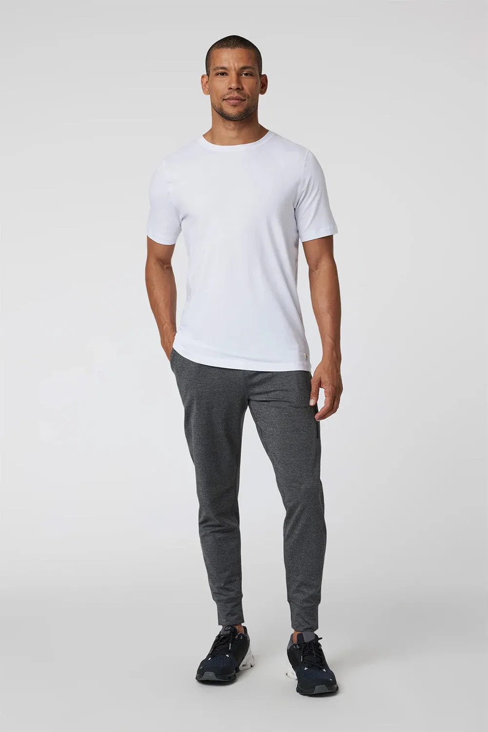 SUNDAY PERFORMANCE JOGGER Charcoal Heather sold by REVOLVR Menswear product image thumbnail 2