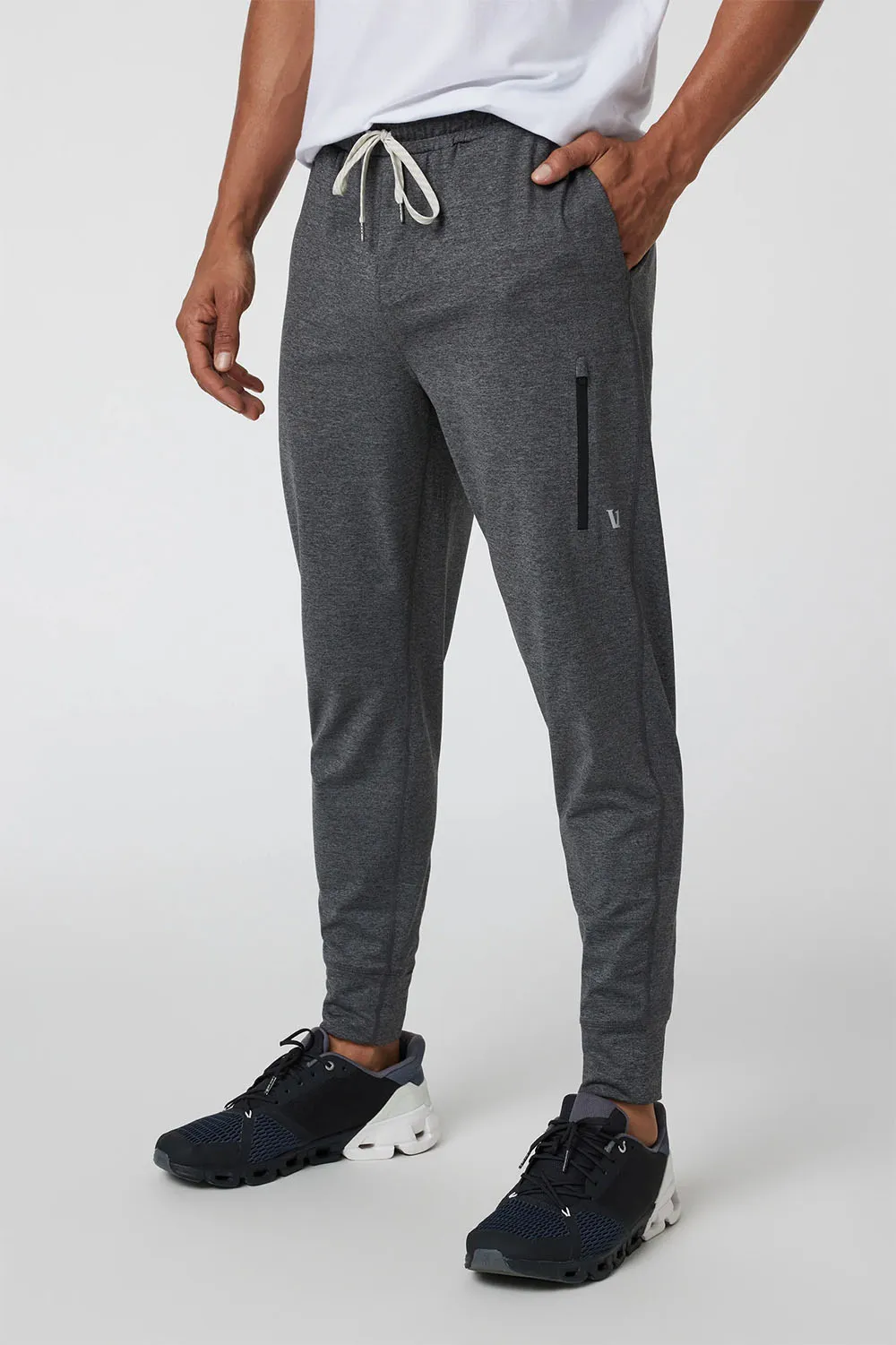 SUNDAY PERFORMANCE JOGGER Charcoal Heather sold by REVOLVR Menswear product image thumbnail 4