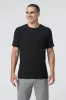 STRATO TECH TEE Black sold by REVOLVR Menswear