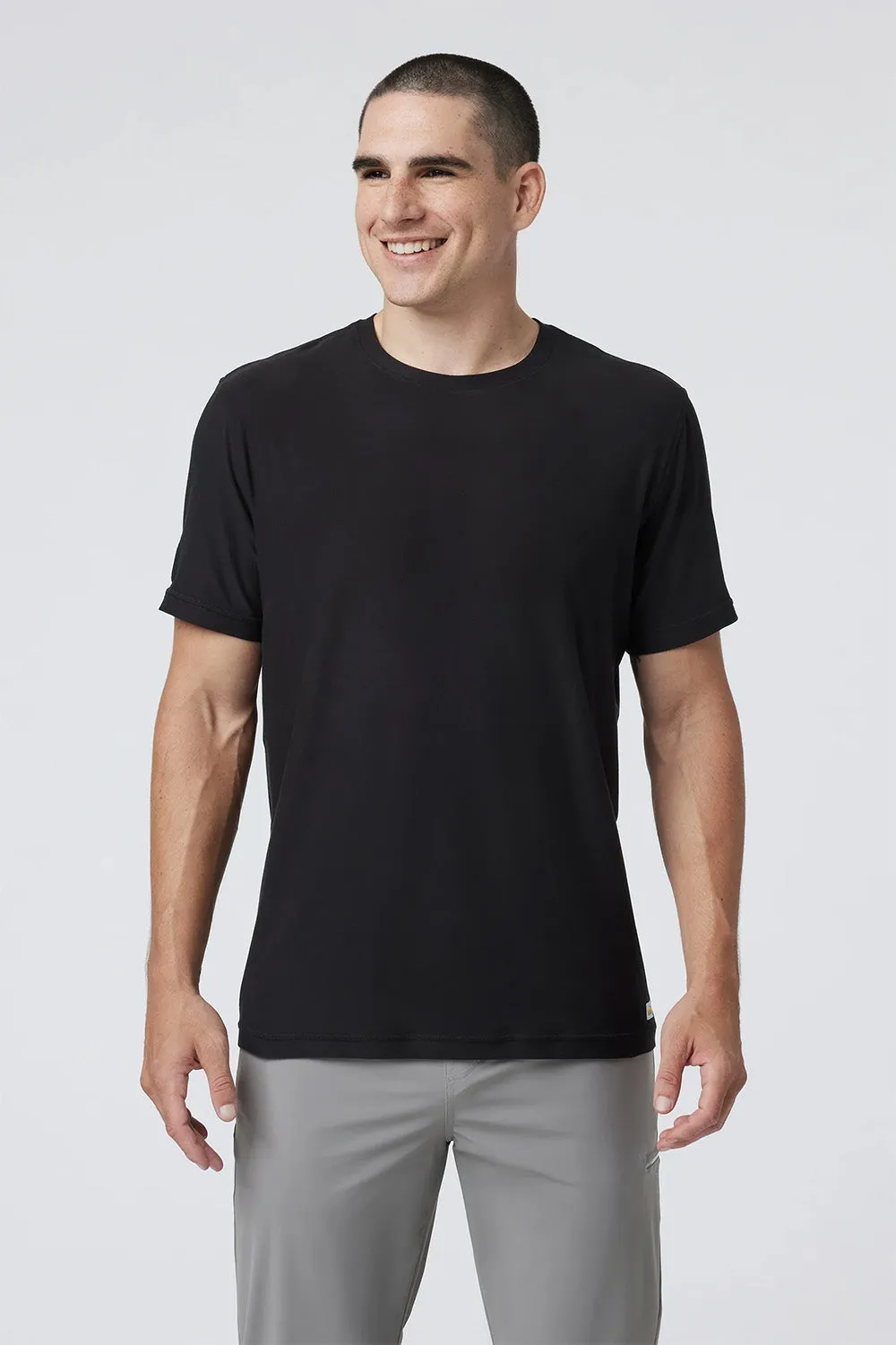 STRATO TECH TEE Black sold by REVOLVR Menswear product image thumbnail 2