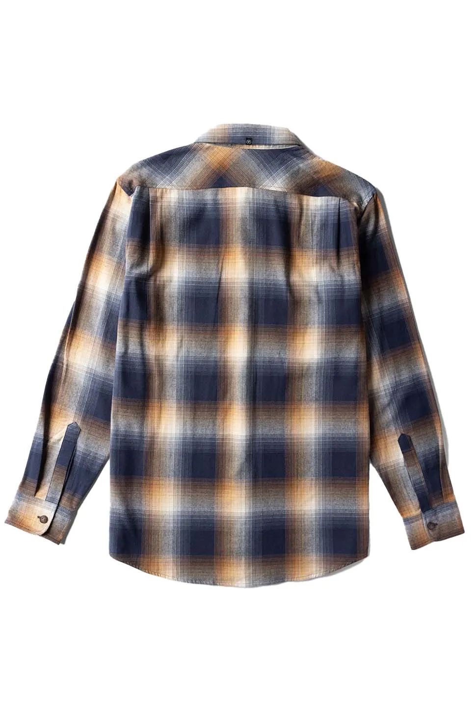 CENTRAL COAST ECO LS FLANNEL Dark Naval sold by REVOLVR Menswear product image thumbnail 2