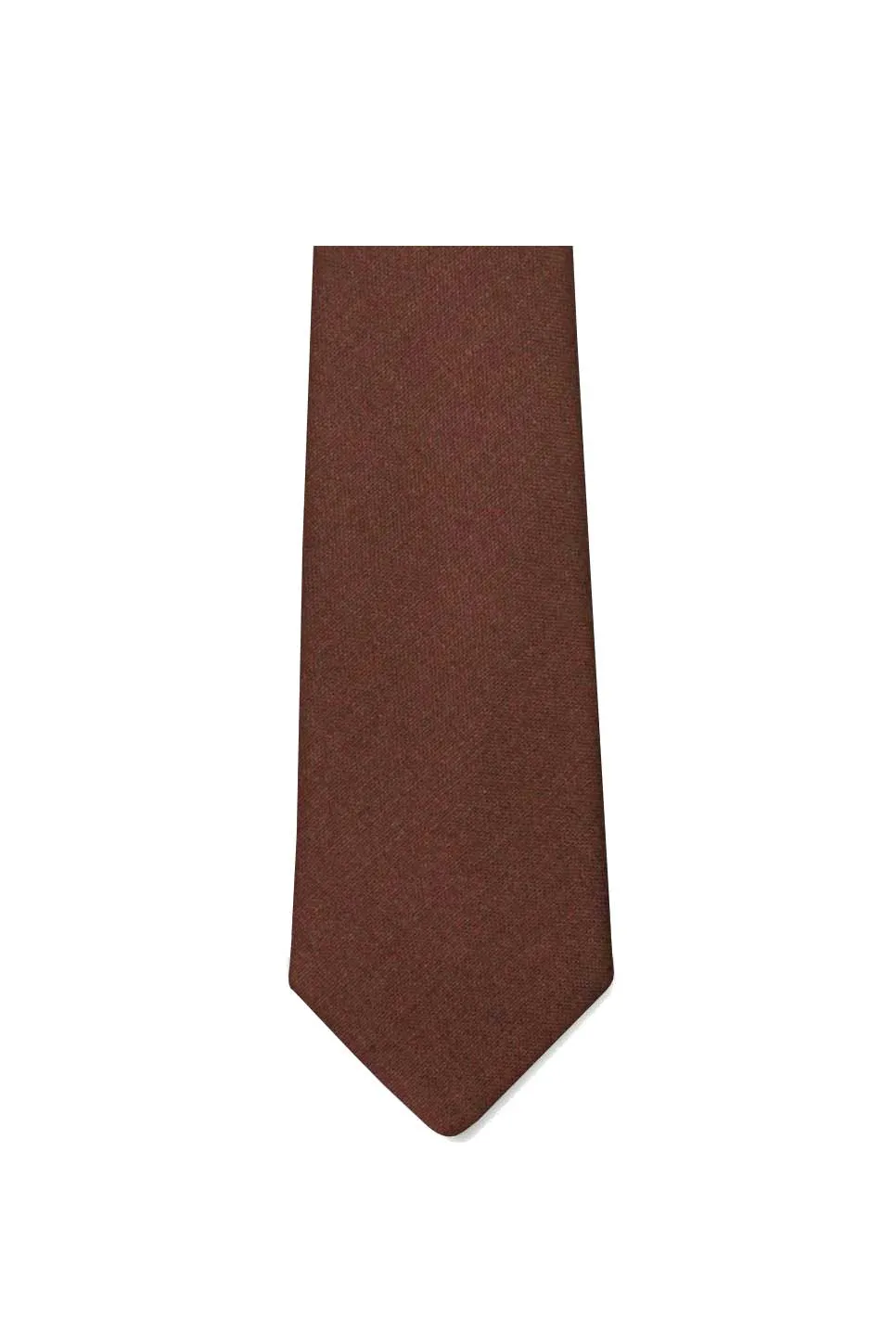 THE STEWART TIE Rust sold by REVOLVR Menswear