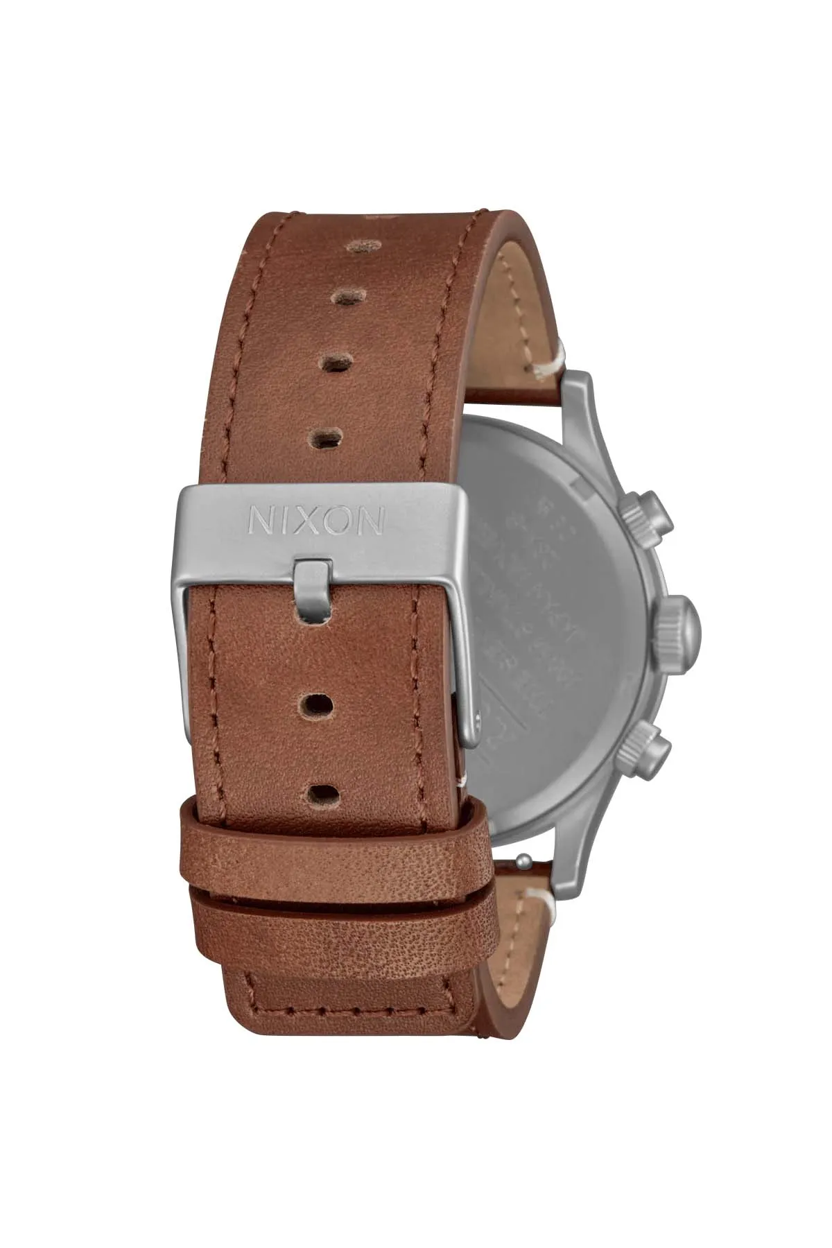 SENTRY CHRONO LEATHER - LT GUNMETAL/BASALT/SIENNA sold by REVOLVR Menswear product image thumbnail 4