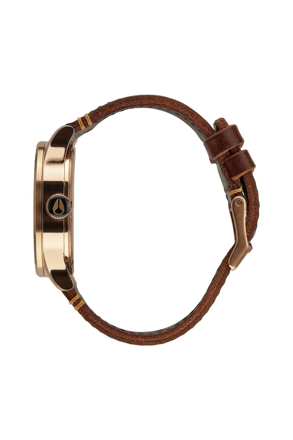 SENTRY LEATHER - ROSE GOLD/GUNMETAL sold by REVOLVR Menswear product image thumbnail 2