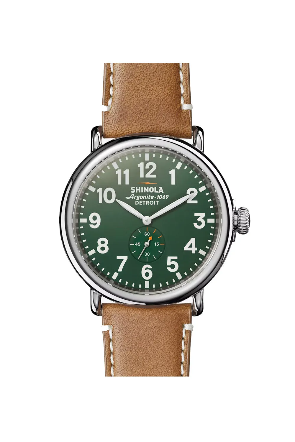 RUNWELL 47mm - GREEN/BROWN sold by REVOLVR Menswear