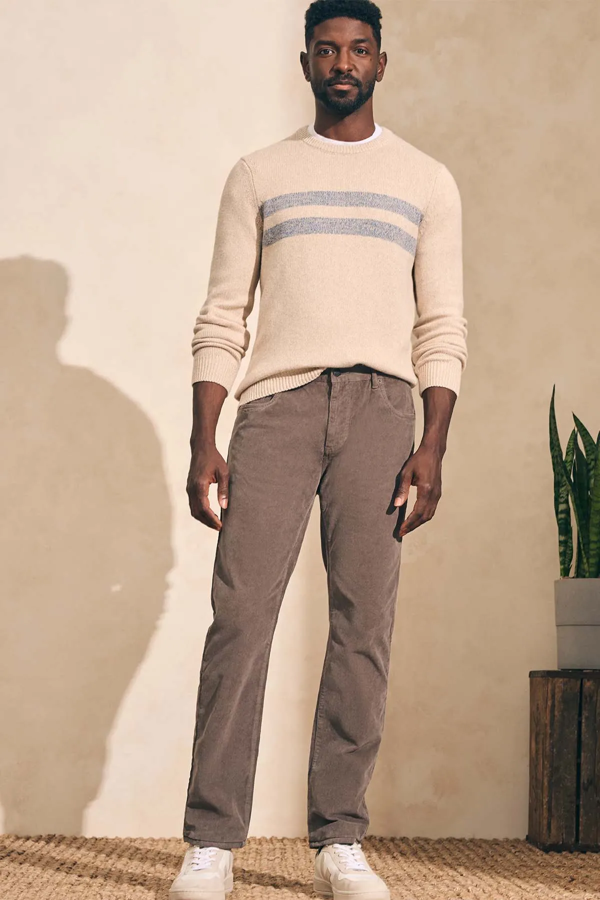 STRETCH CORDUROY 5-POCKET PANT sold by REVOLVR Menswear