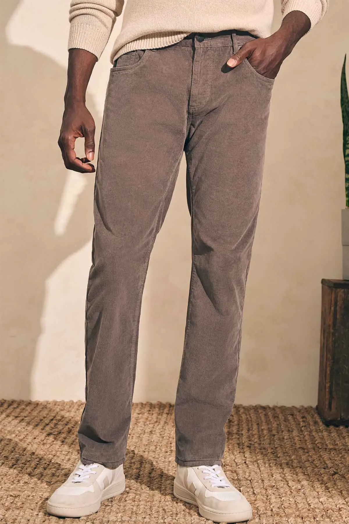STRETCH CORDUROY 5-POCKET PANT sold by REVOLVR Menswear product image thumbnail 2