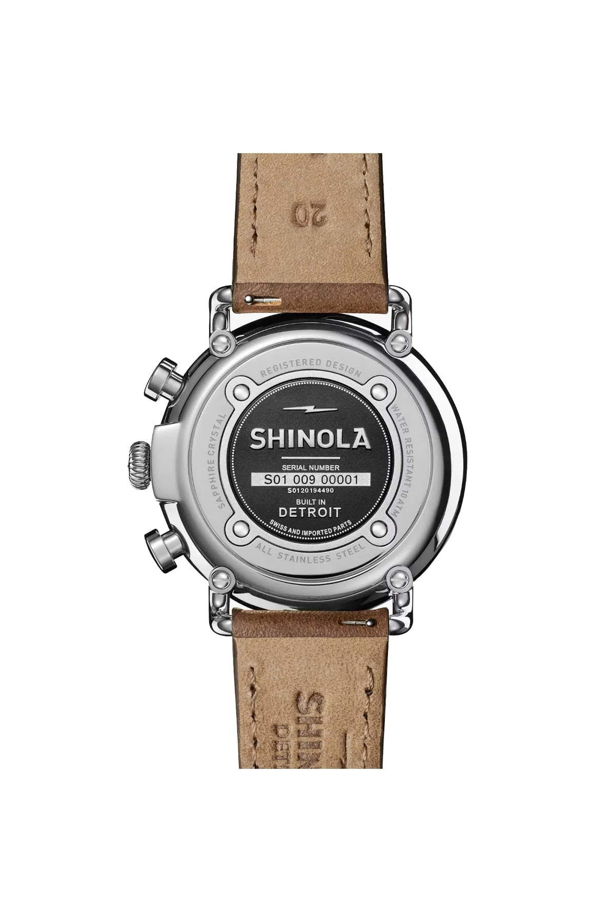 RUNWELL CHRONO 41mm - MIDNIGHT BLUE sold by REVOLVR Menswear product image thumbnail 4