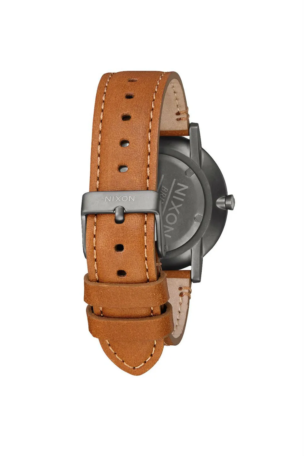 PORTER LEATHER WATCH - GUNMETAL/CHARCOAL/TAUPE sold by REVOLVR Menswear product image thumbnail 3